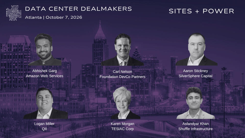 Data Center Dealmakers - Sites + Power Panelists